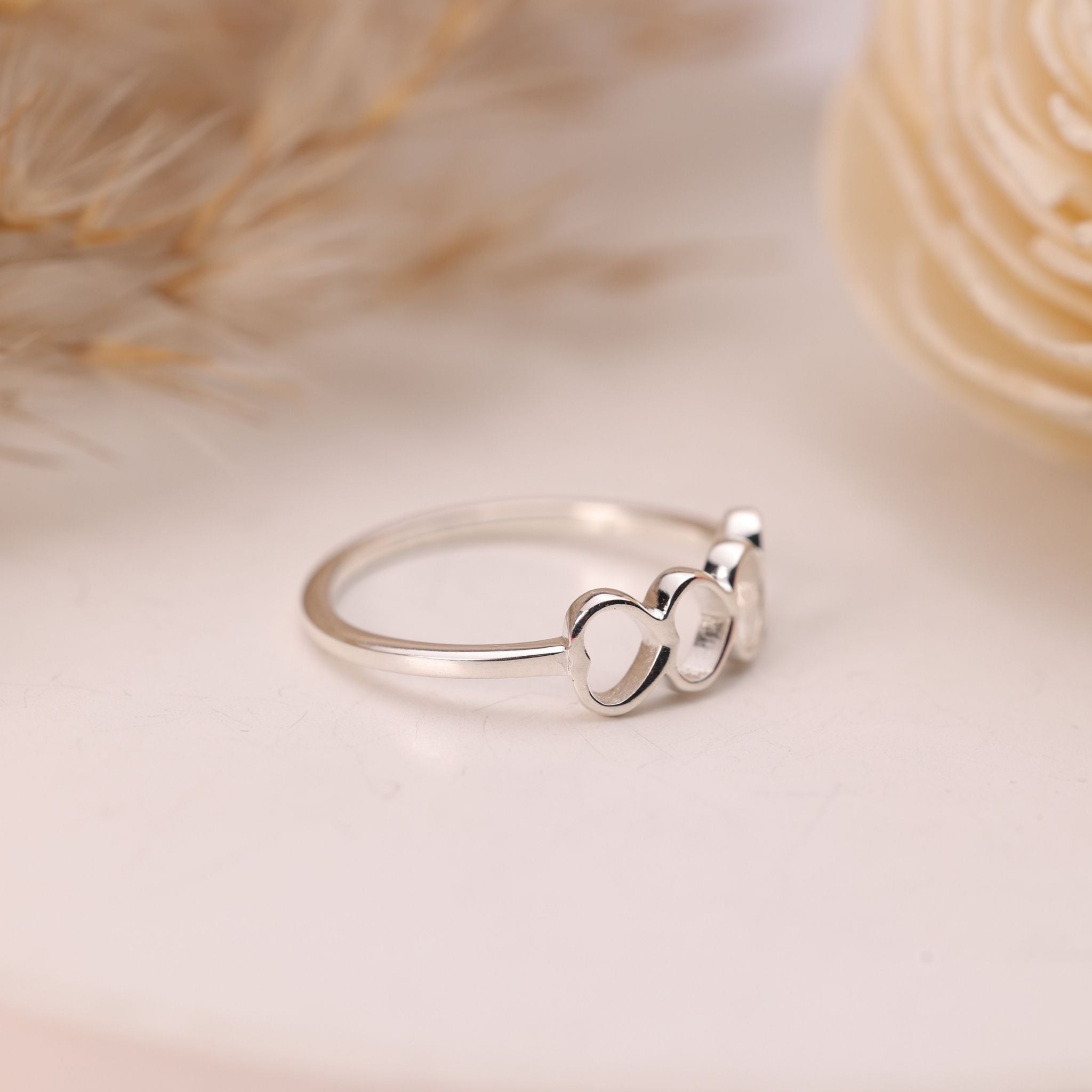Open Heart Promise Ring