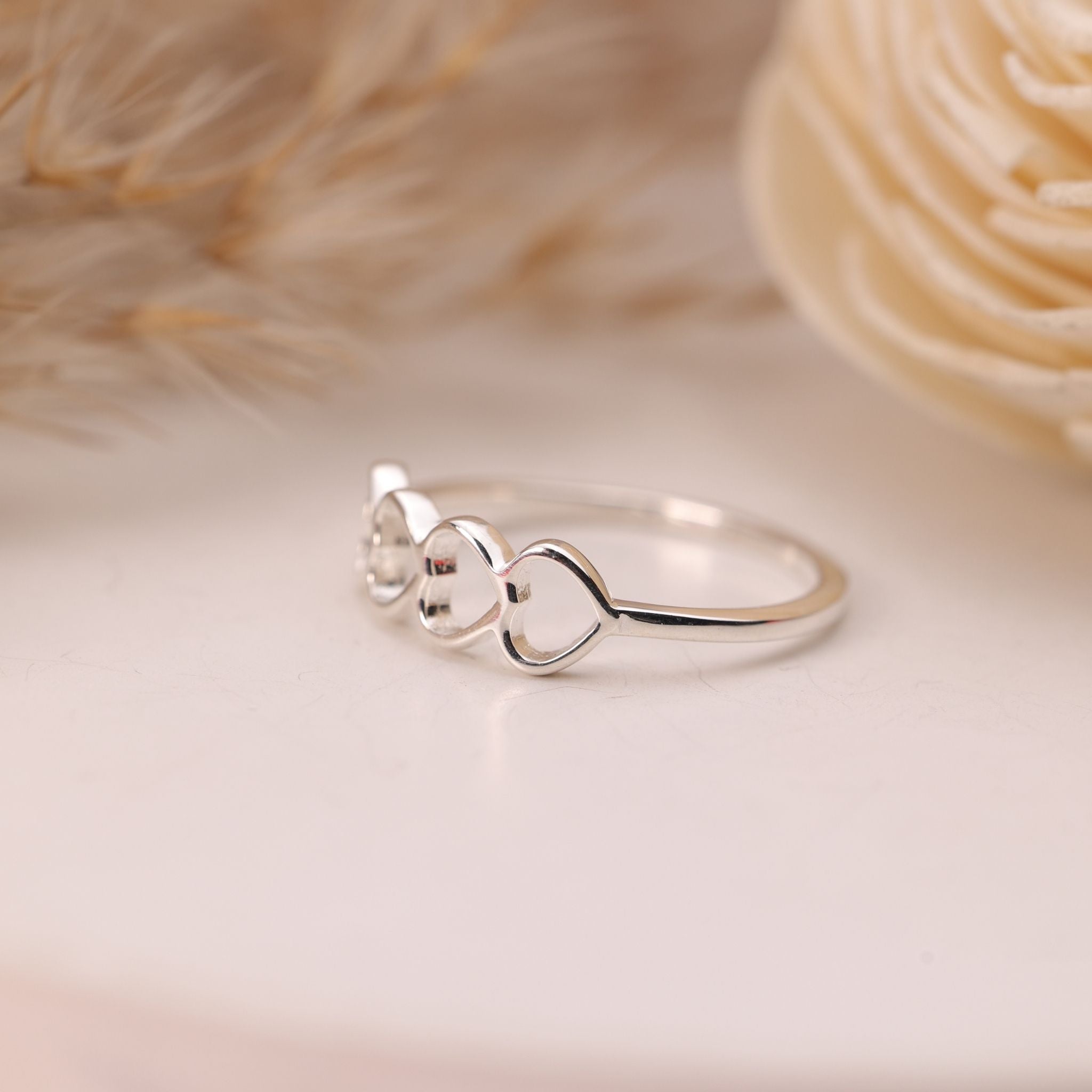 Open Heart Promise Ring