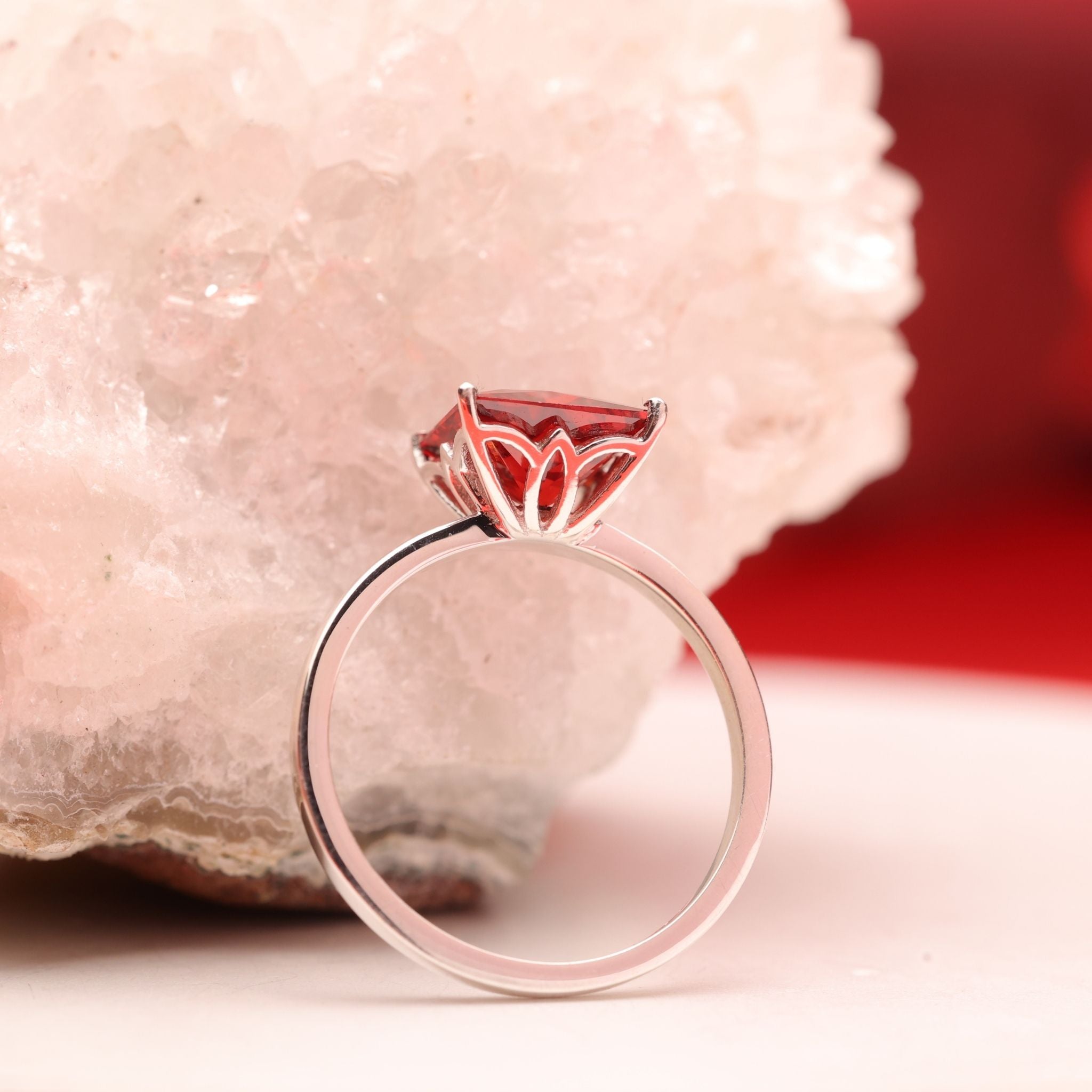 Personalized Birthstone CZ Ring