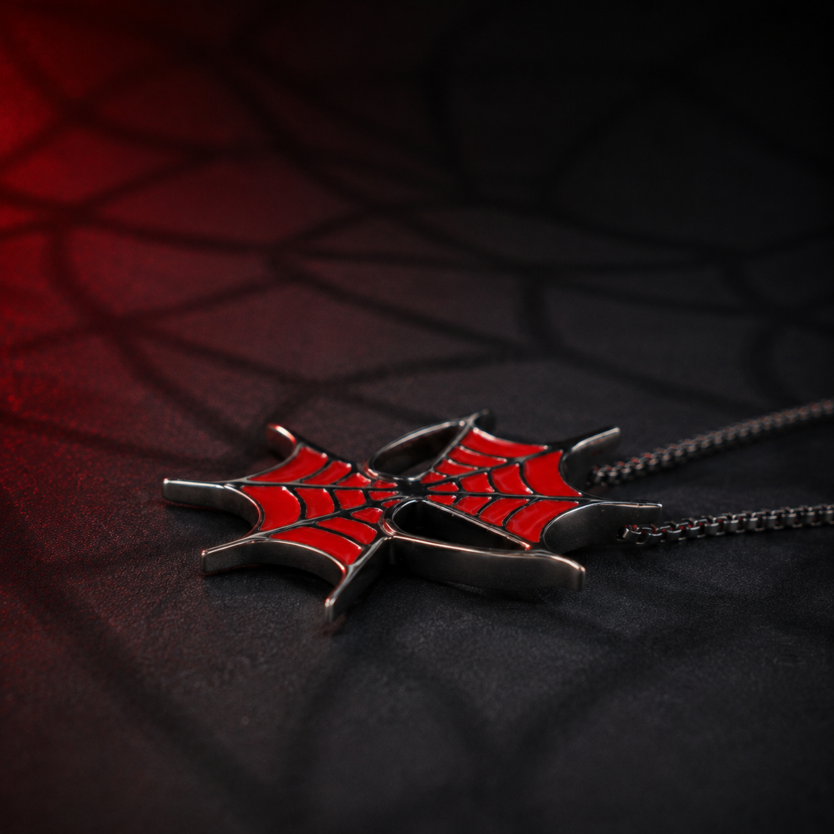 Spider Web Pendant