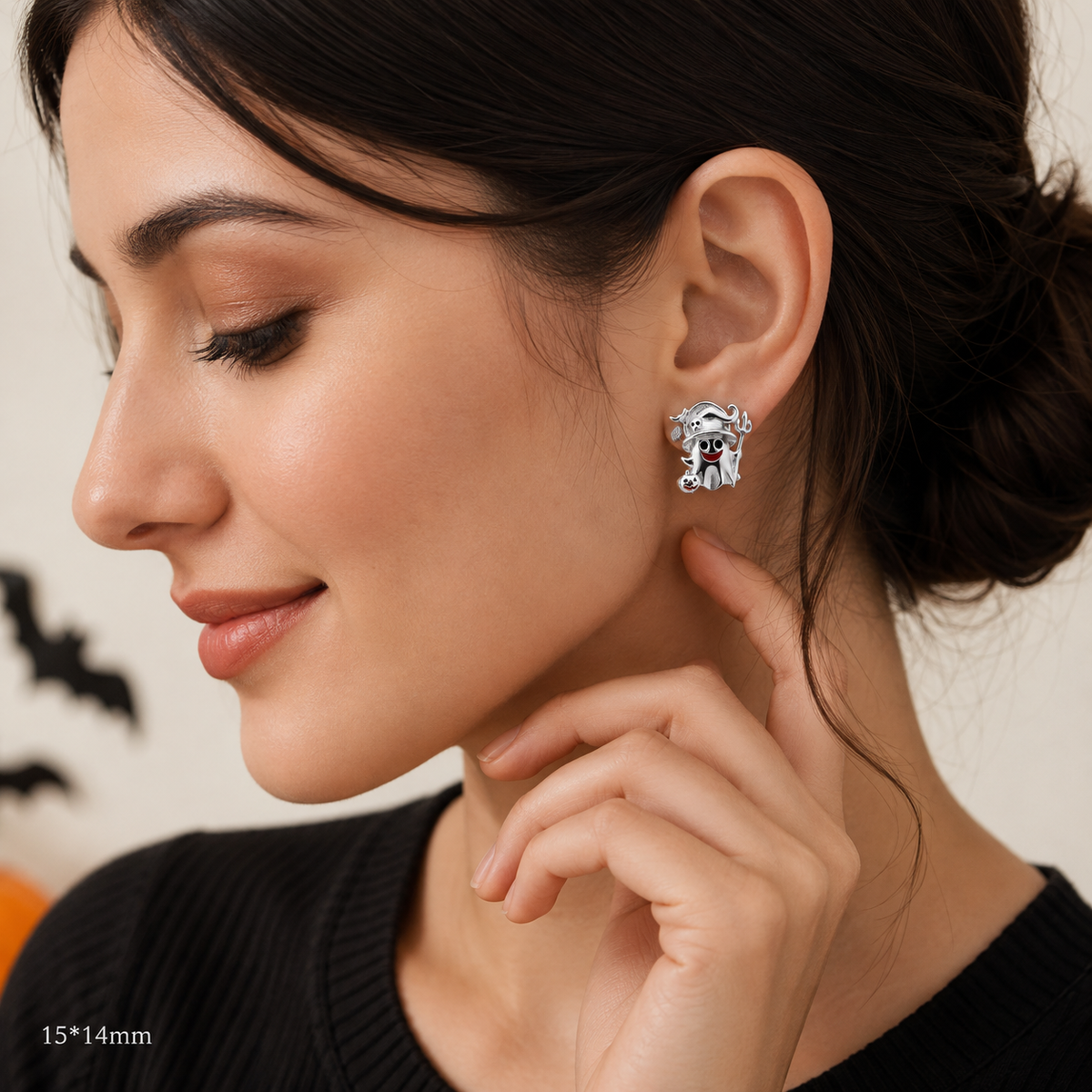 Halloween Ghost Stud Earrings