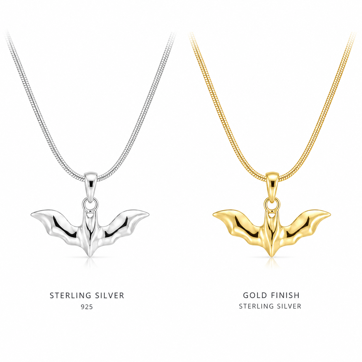 Silver Batman Pendant