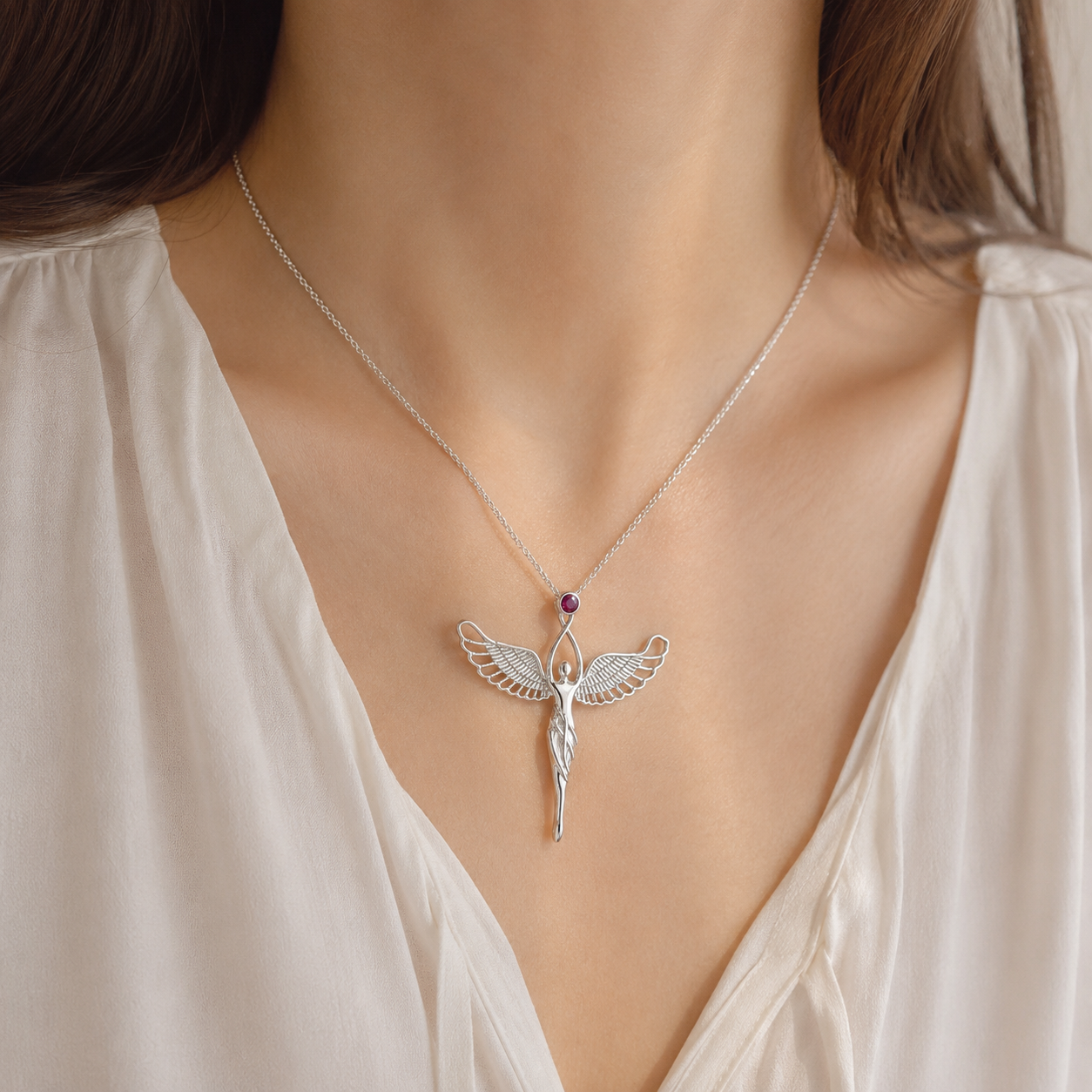 Angel Ruby Pendant