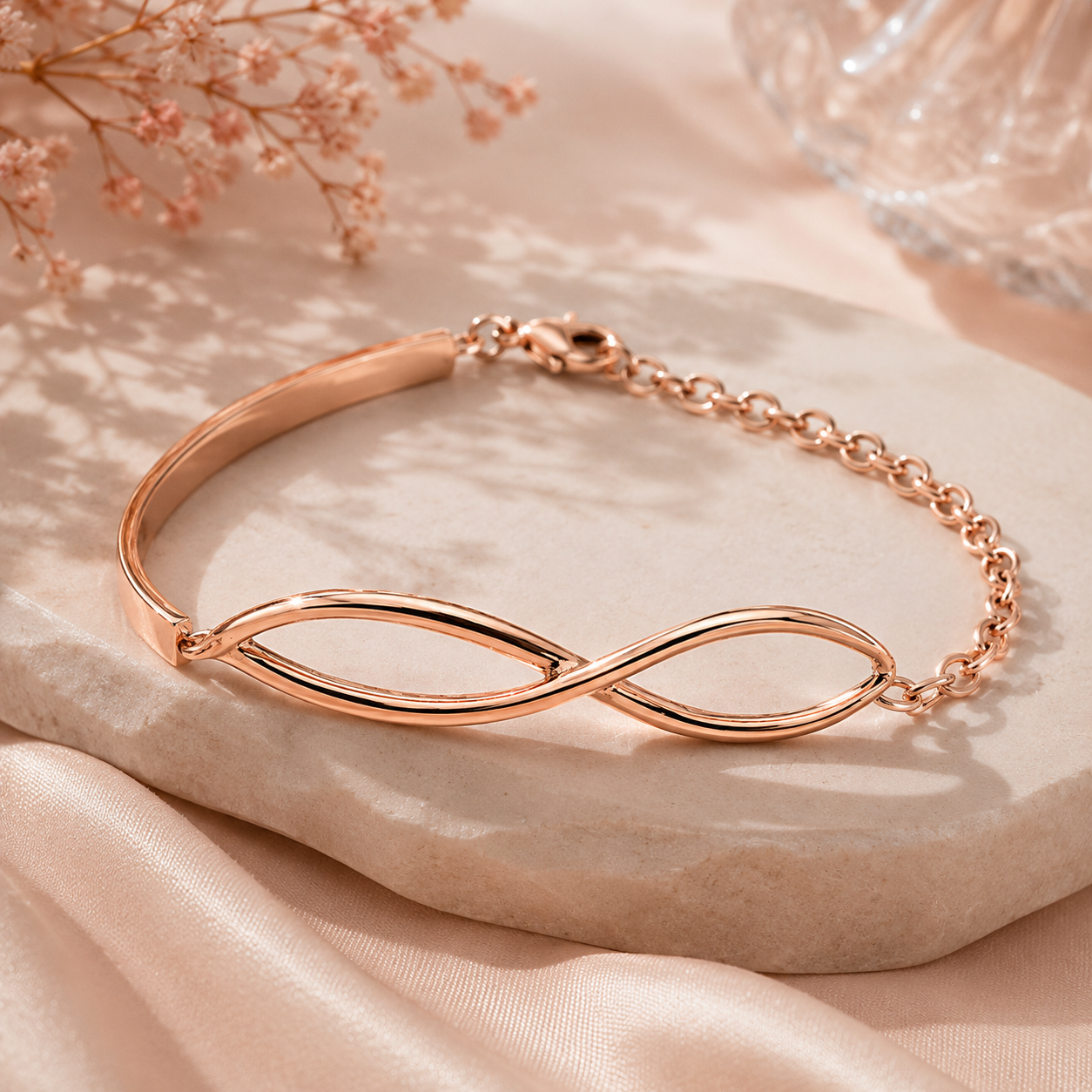 Infinity Silver Bracelet