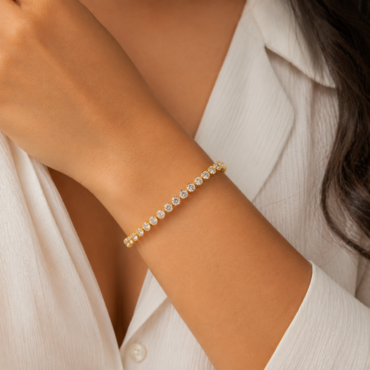 Tennis CZ Bracelet