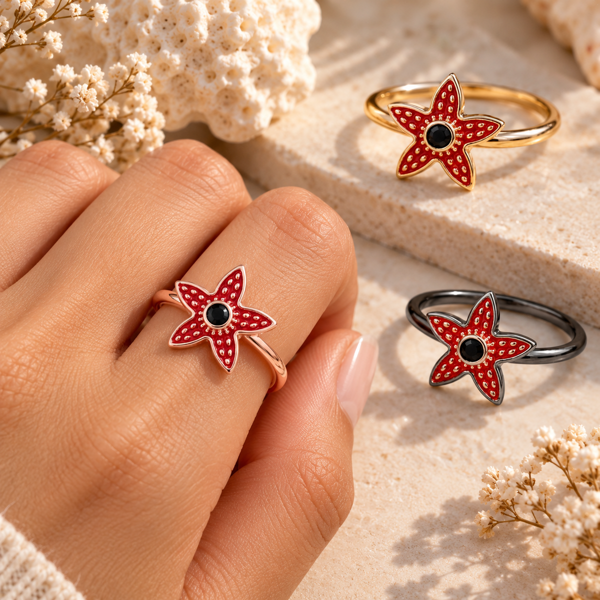 Stanger Things Demogorgon Spinning Head Ring