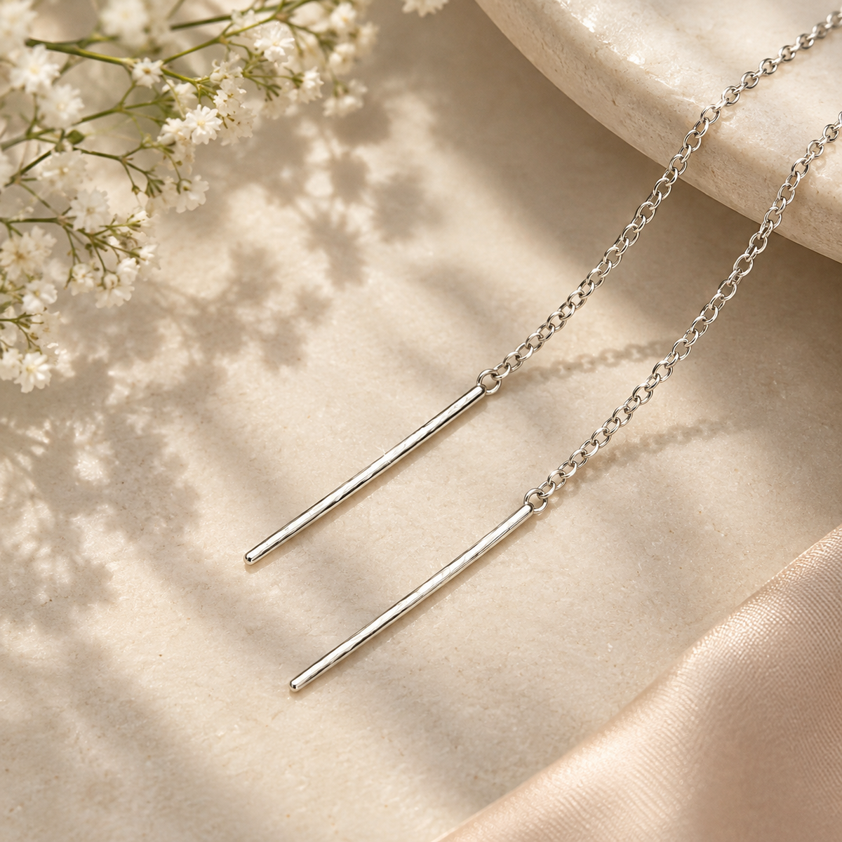 Sterling Silver Threader Earrings