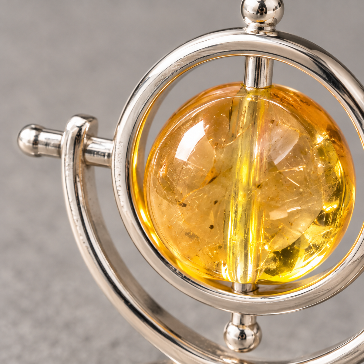 Spinning Globe Ring