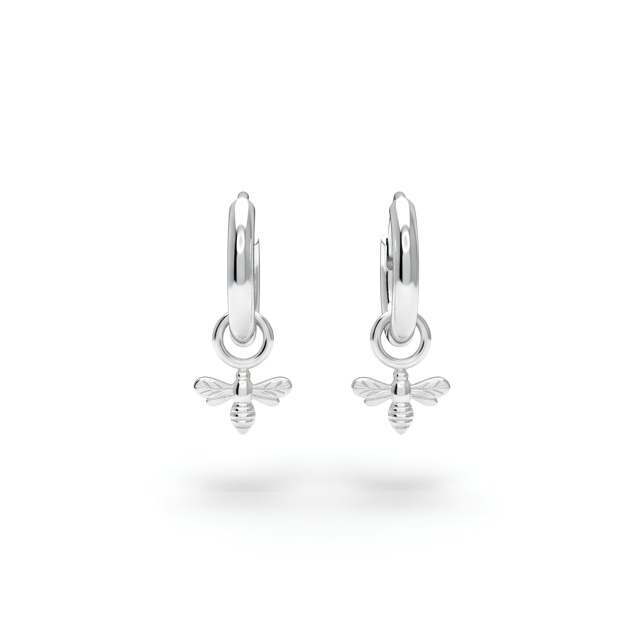 Changeable Charm Hoop Earring