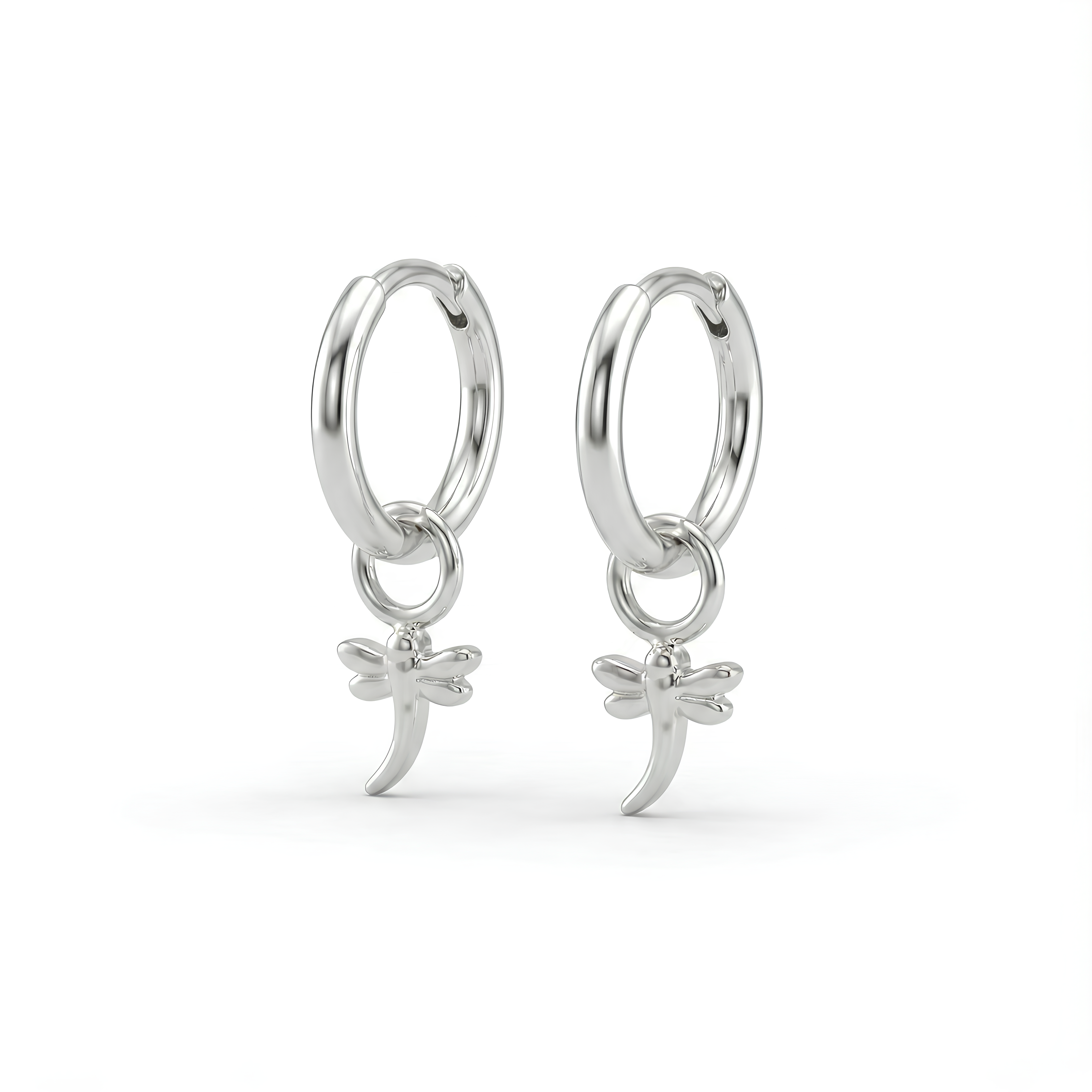 Changeable Charm Hoop Earring