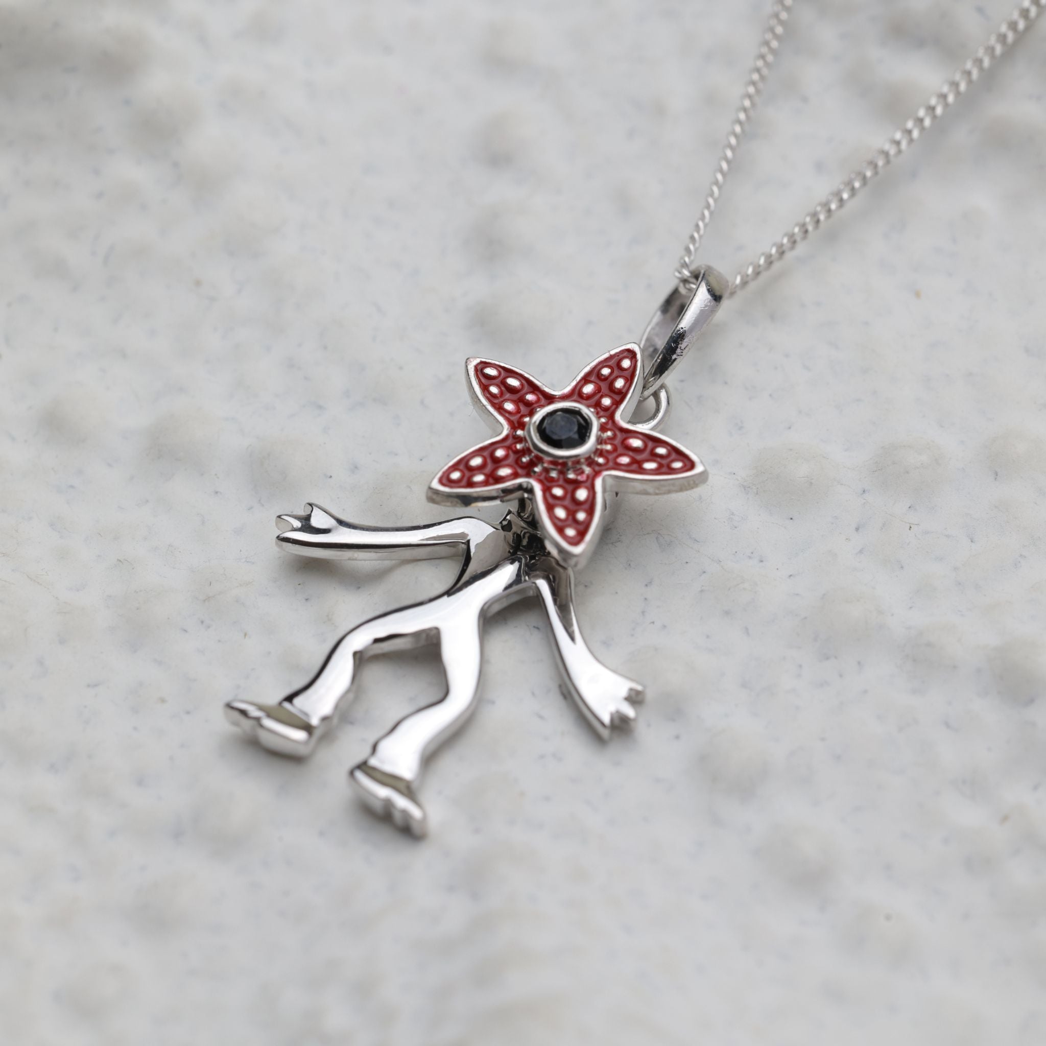 Stranger Things Demogorgon Spinning Head Pendant