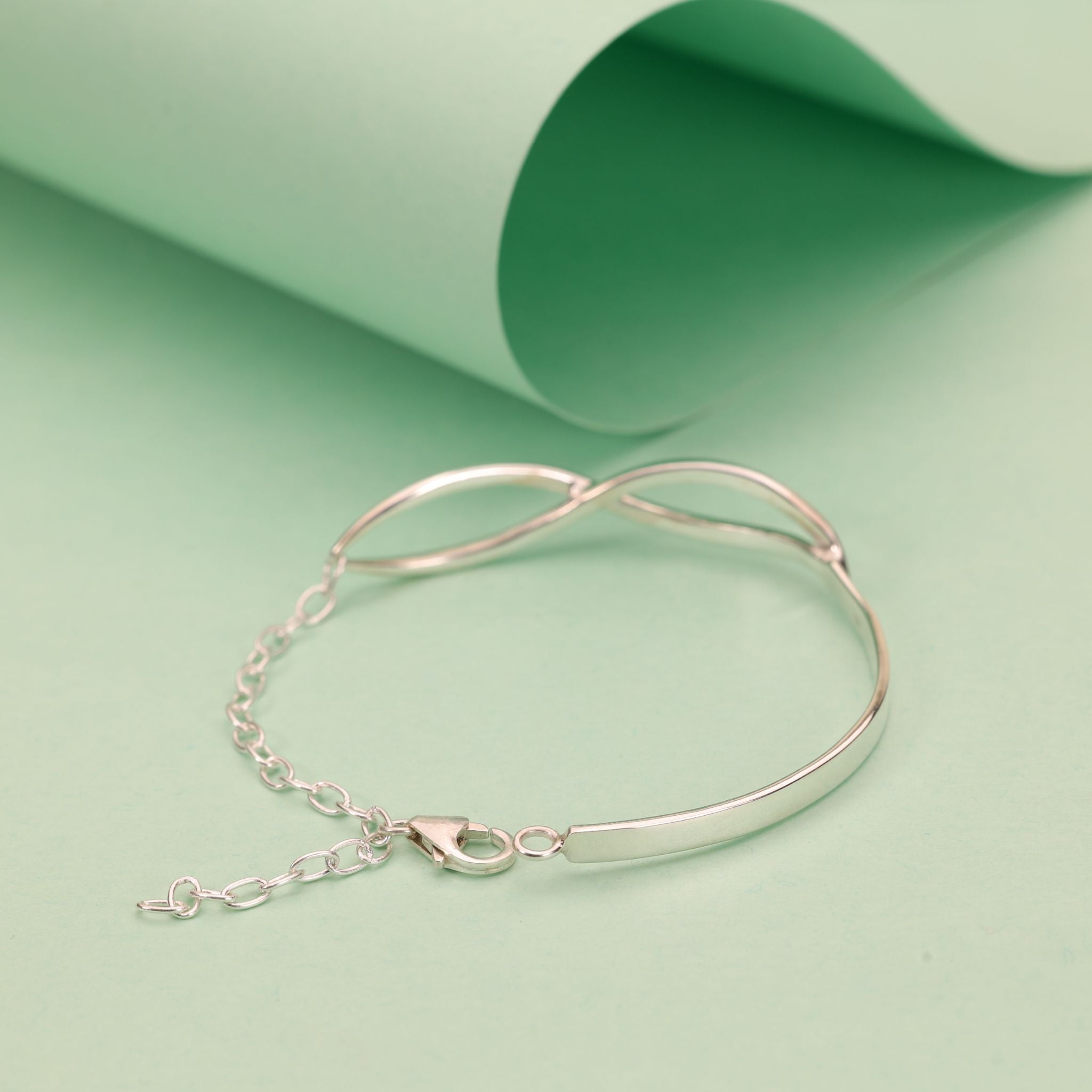 Infinity Silver Bracelet
