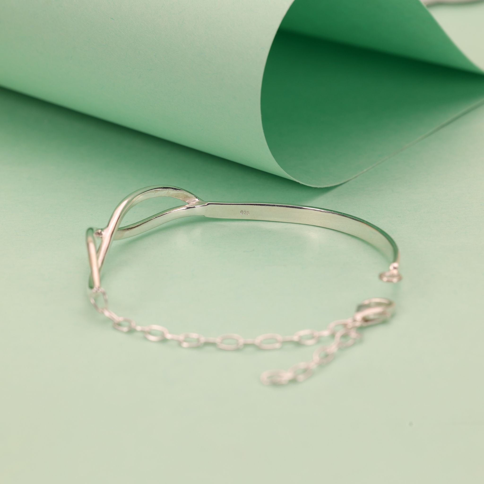 Infinity Silver Bracelet