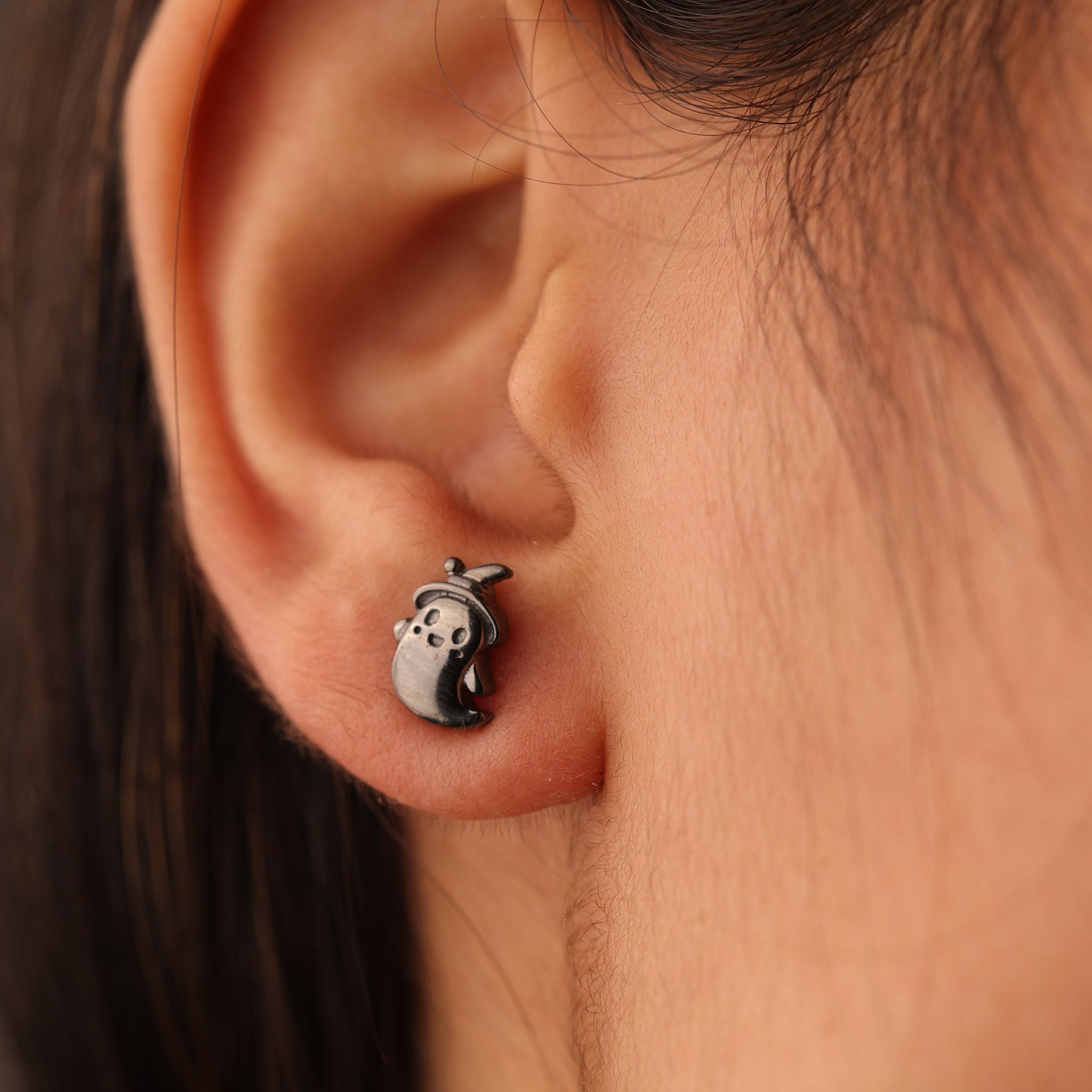Tiny Ghost Studs