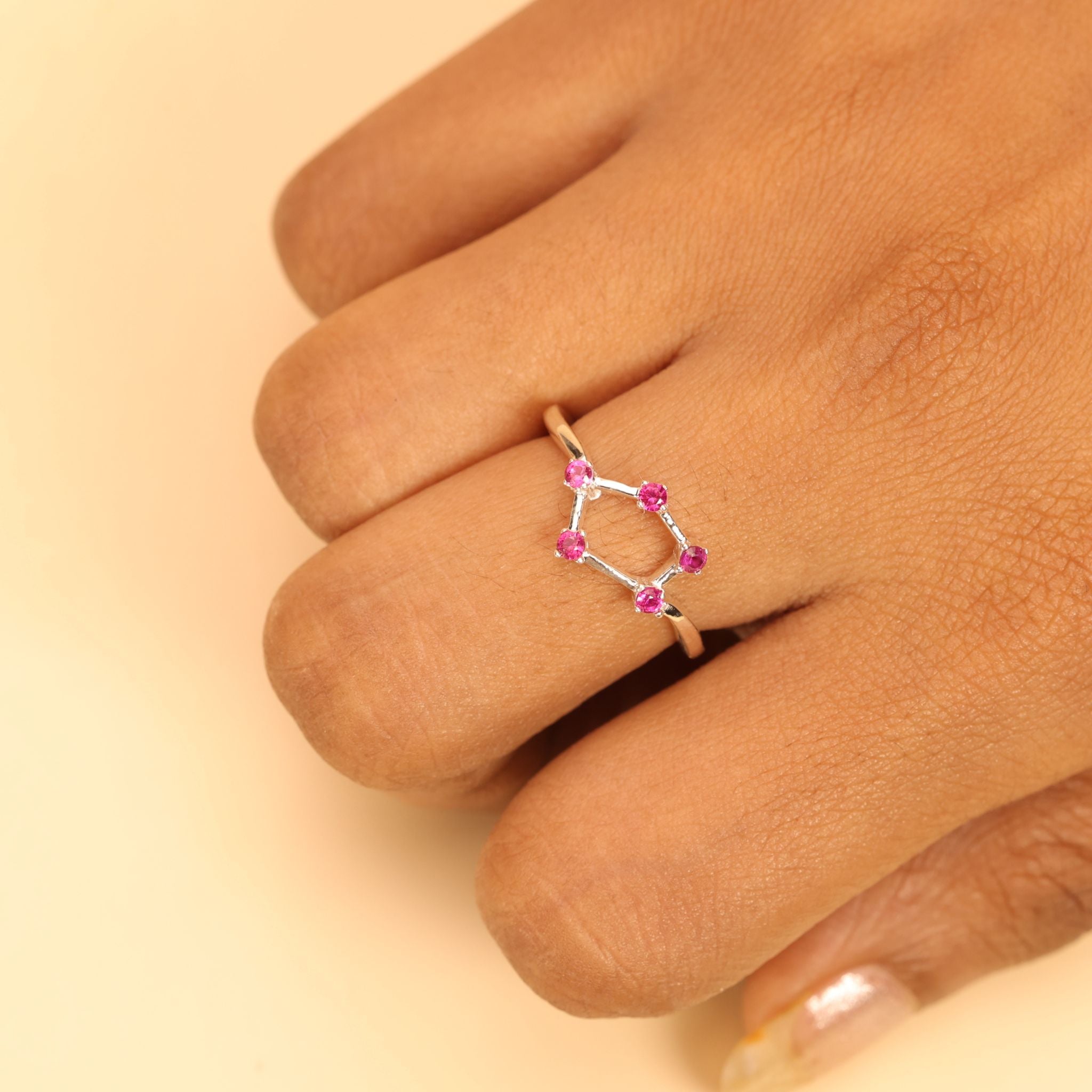 Zodiac Constellation Ring