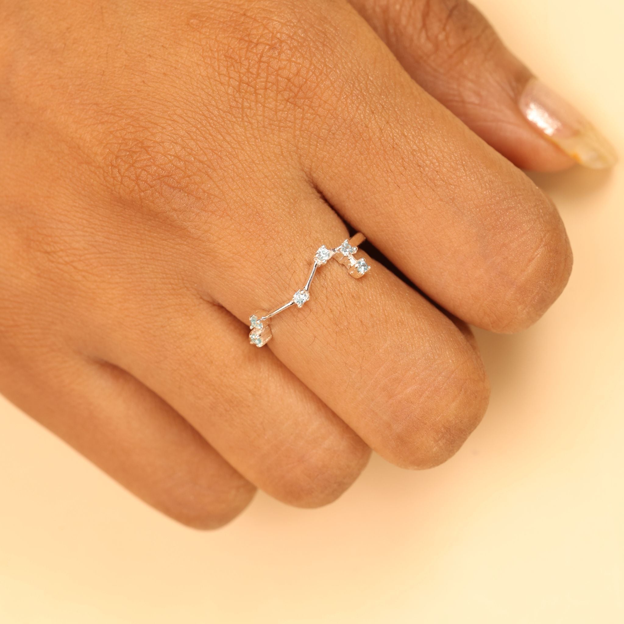 Zodiac Constellation Ring