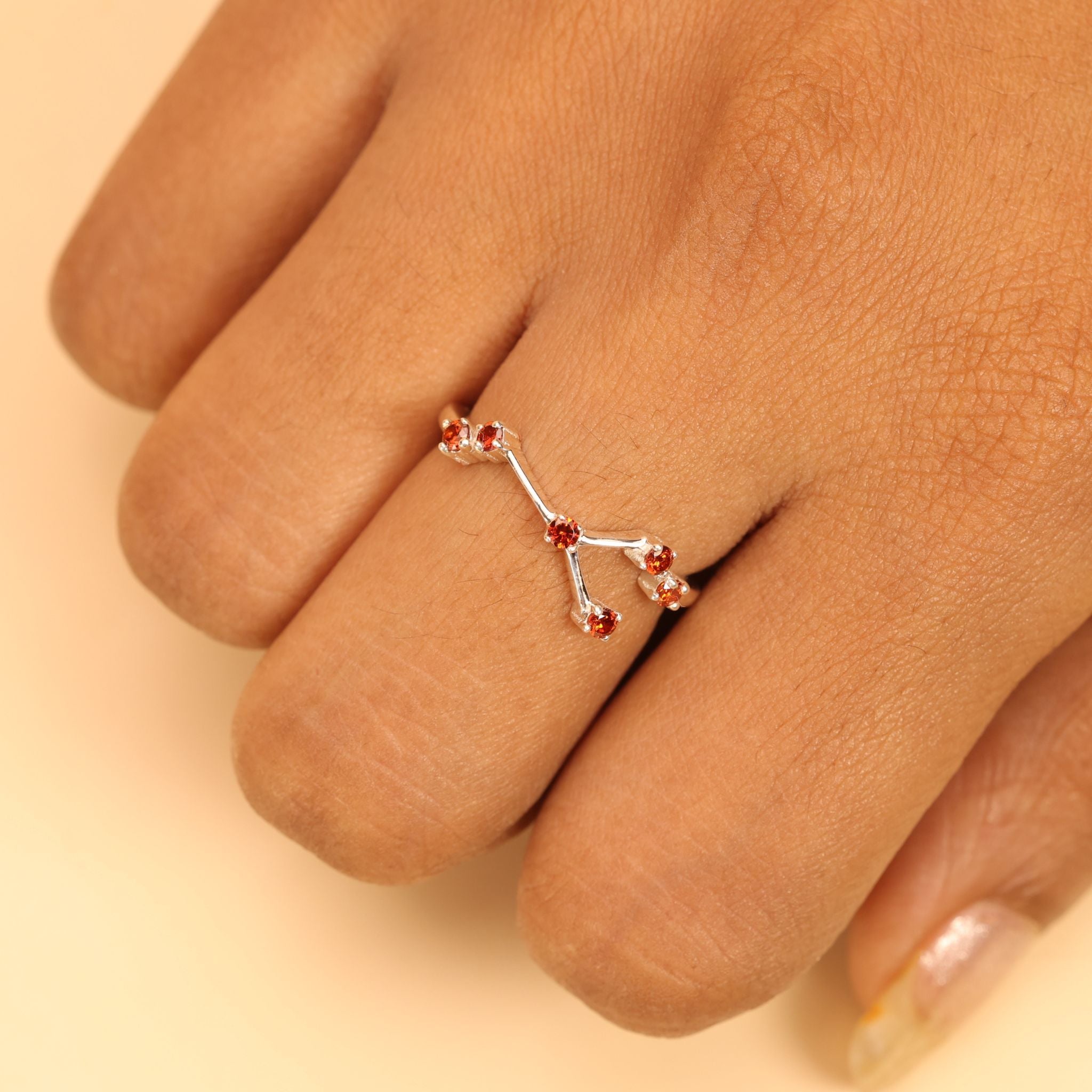 Zodiac Constellation Ring