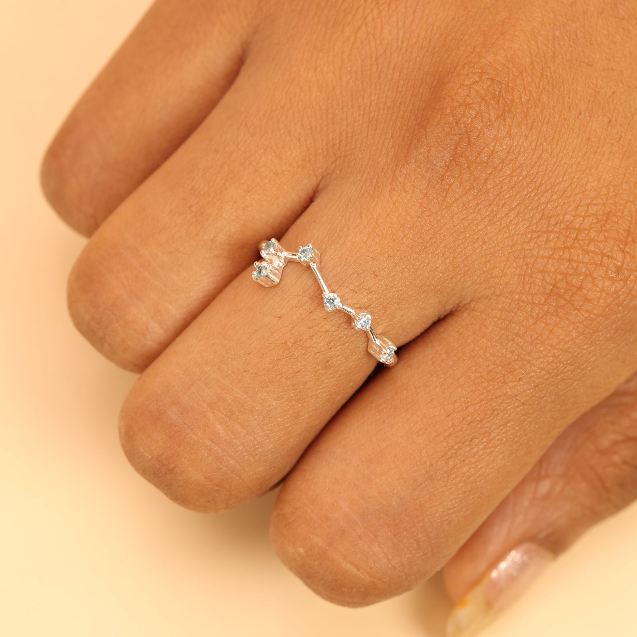 Zodiac Constellation Ring
