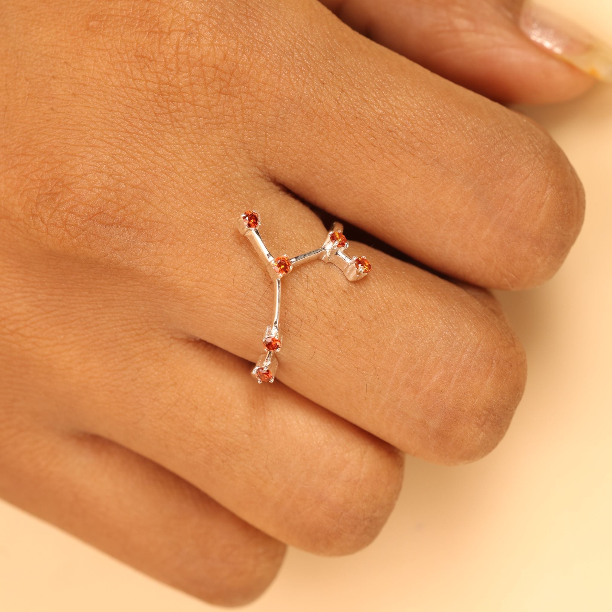 Zodiac Constellation Ring