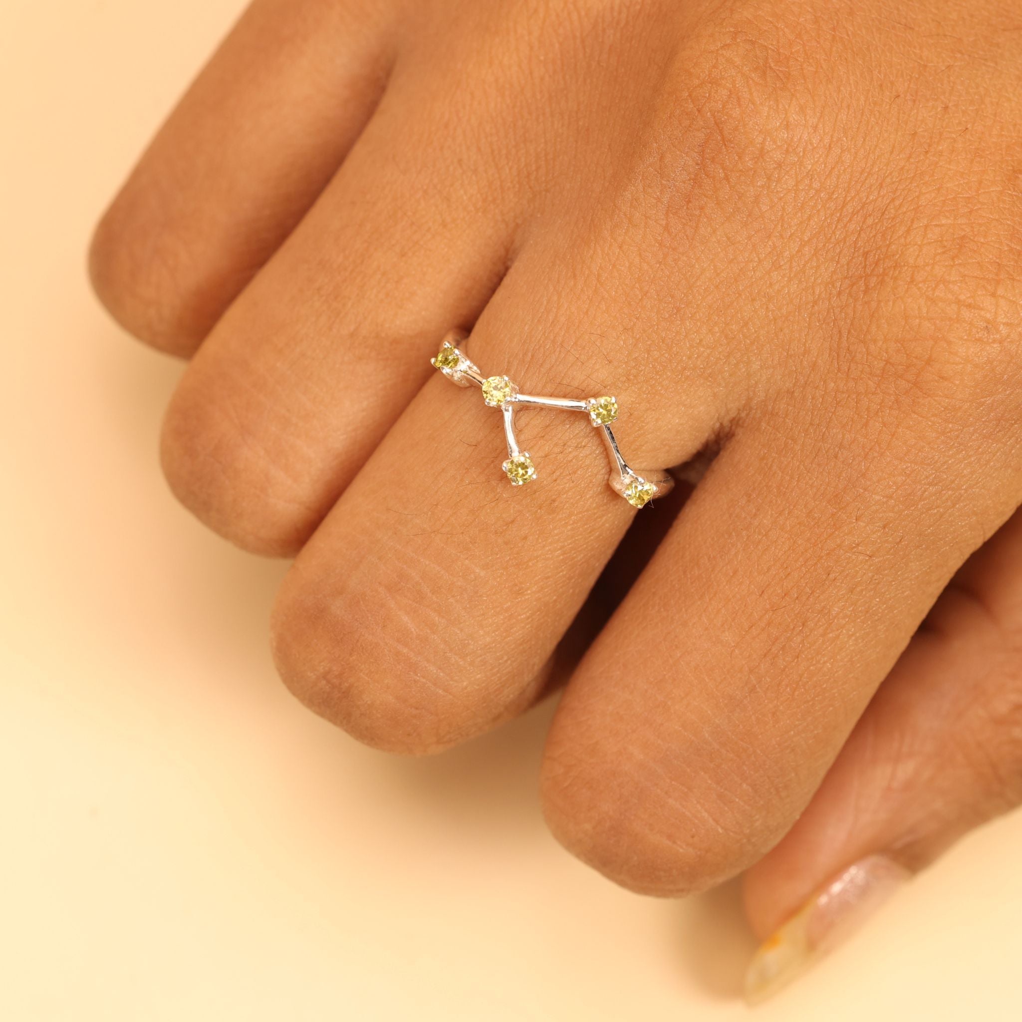 Zodiac Constellation Ring