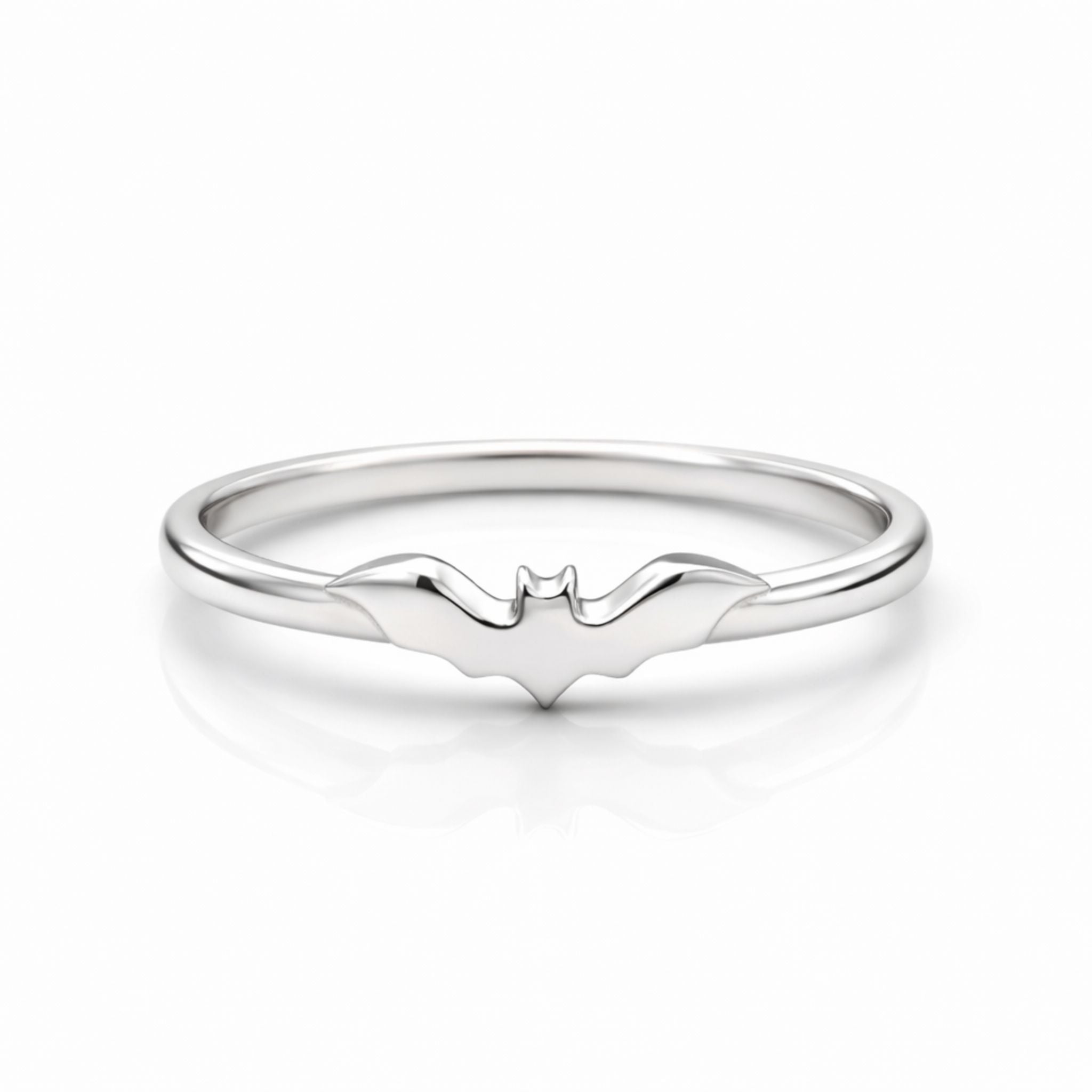 Batman minimalist ring crafted in 925 sterling silver