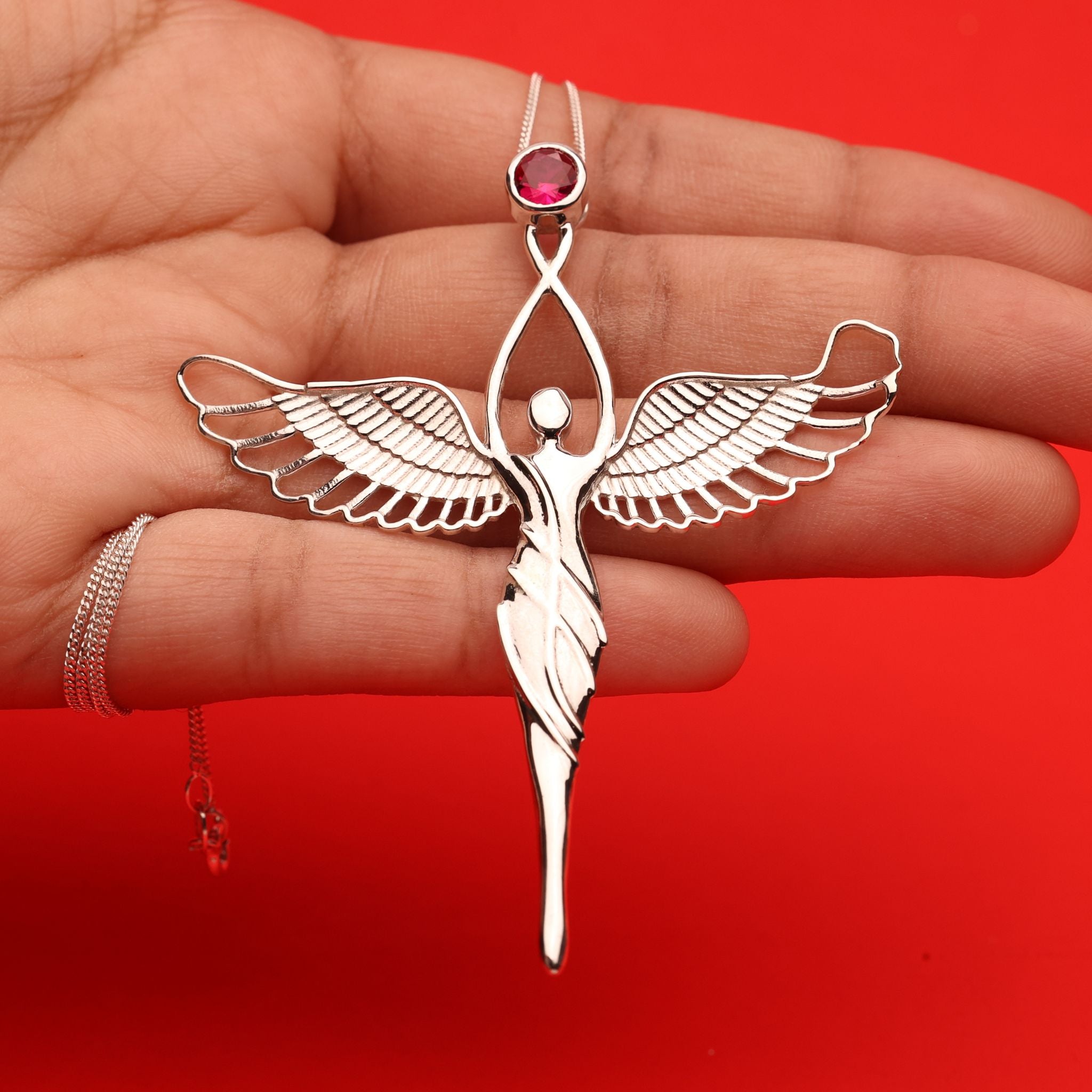 Angel Ruby Pendant