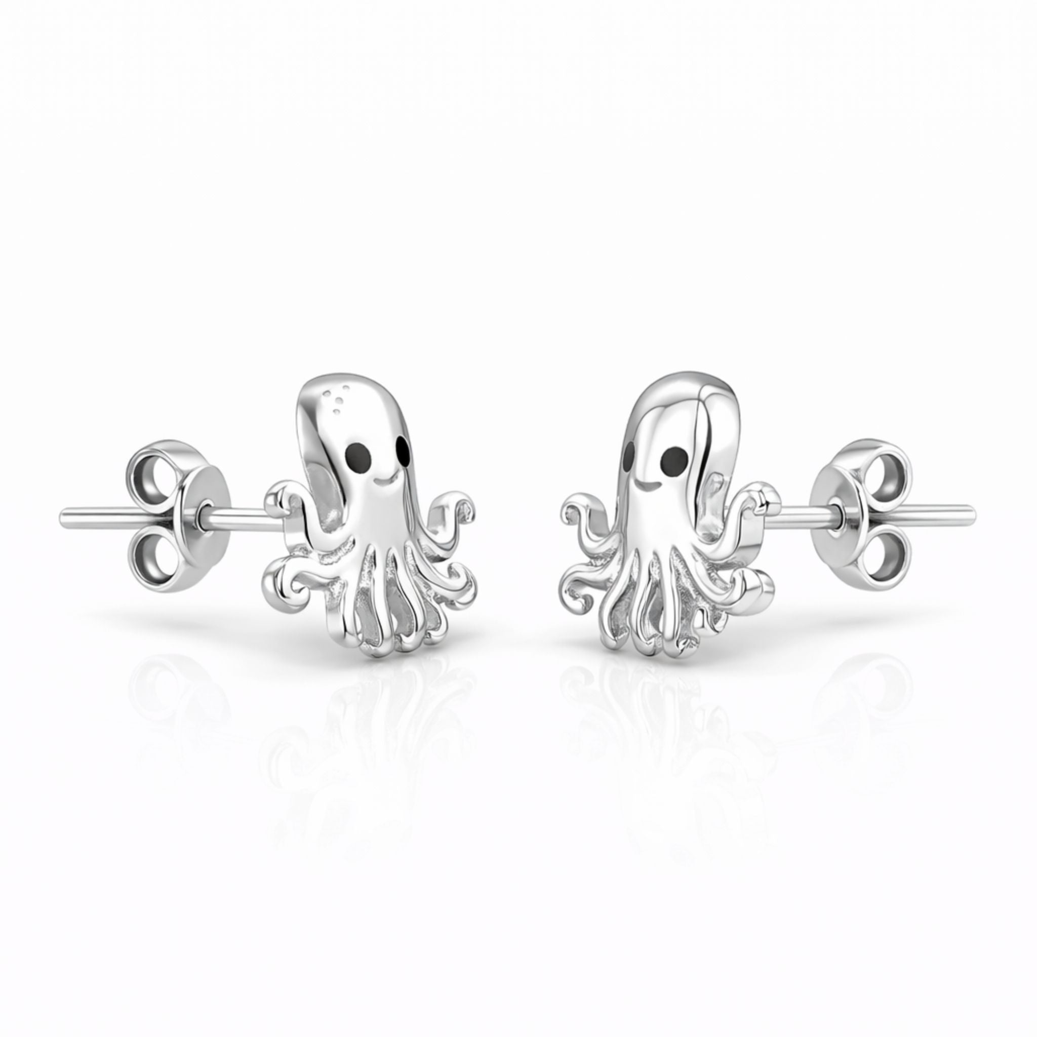 Octopus Stud Earrings