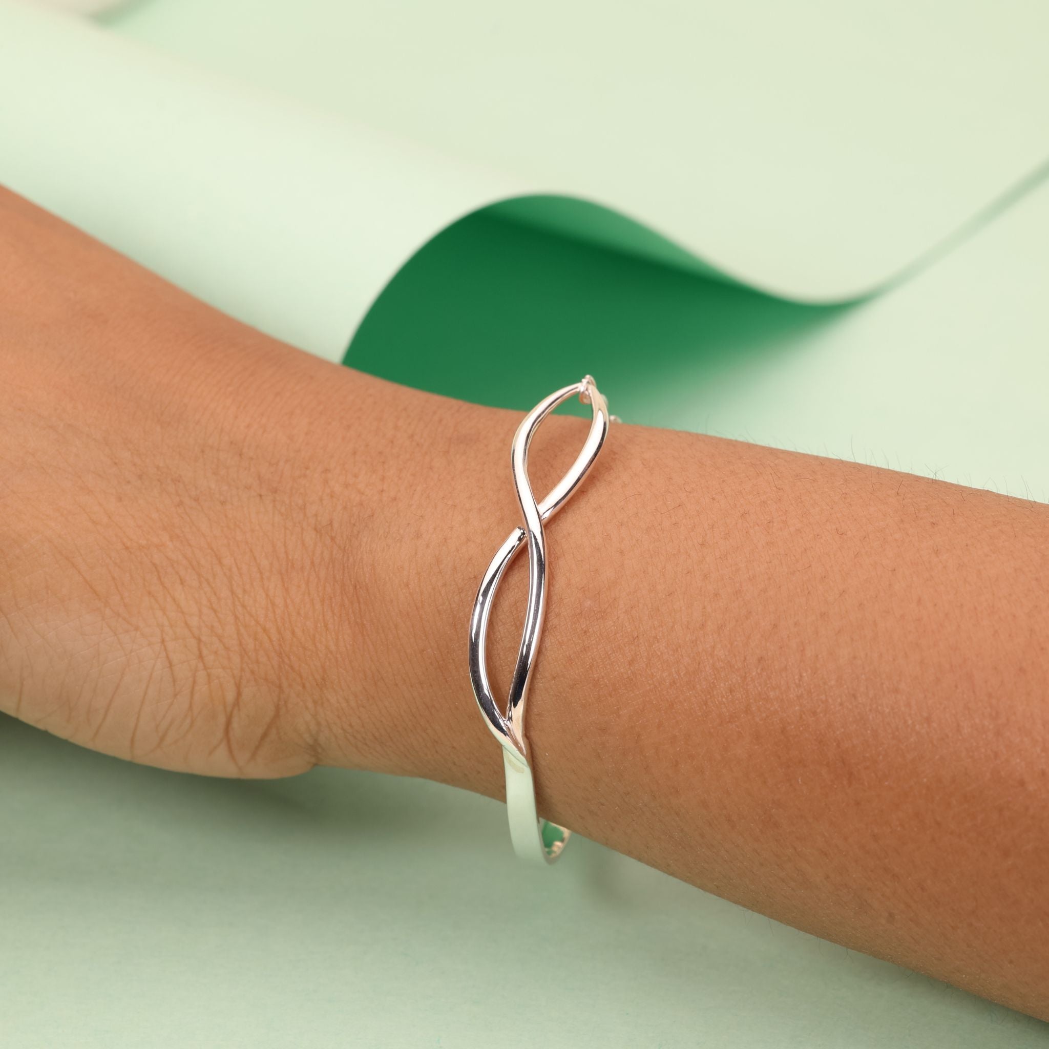 Infinity Silver Bracelet