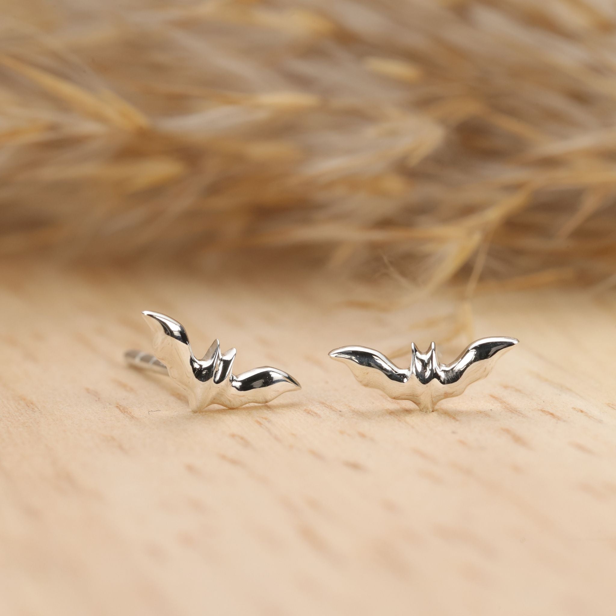 Silver Batman Studs