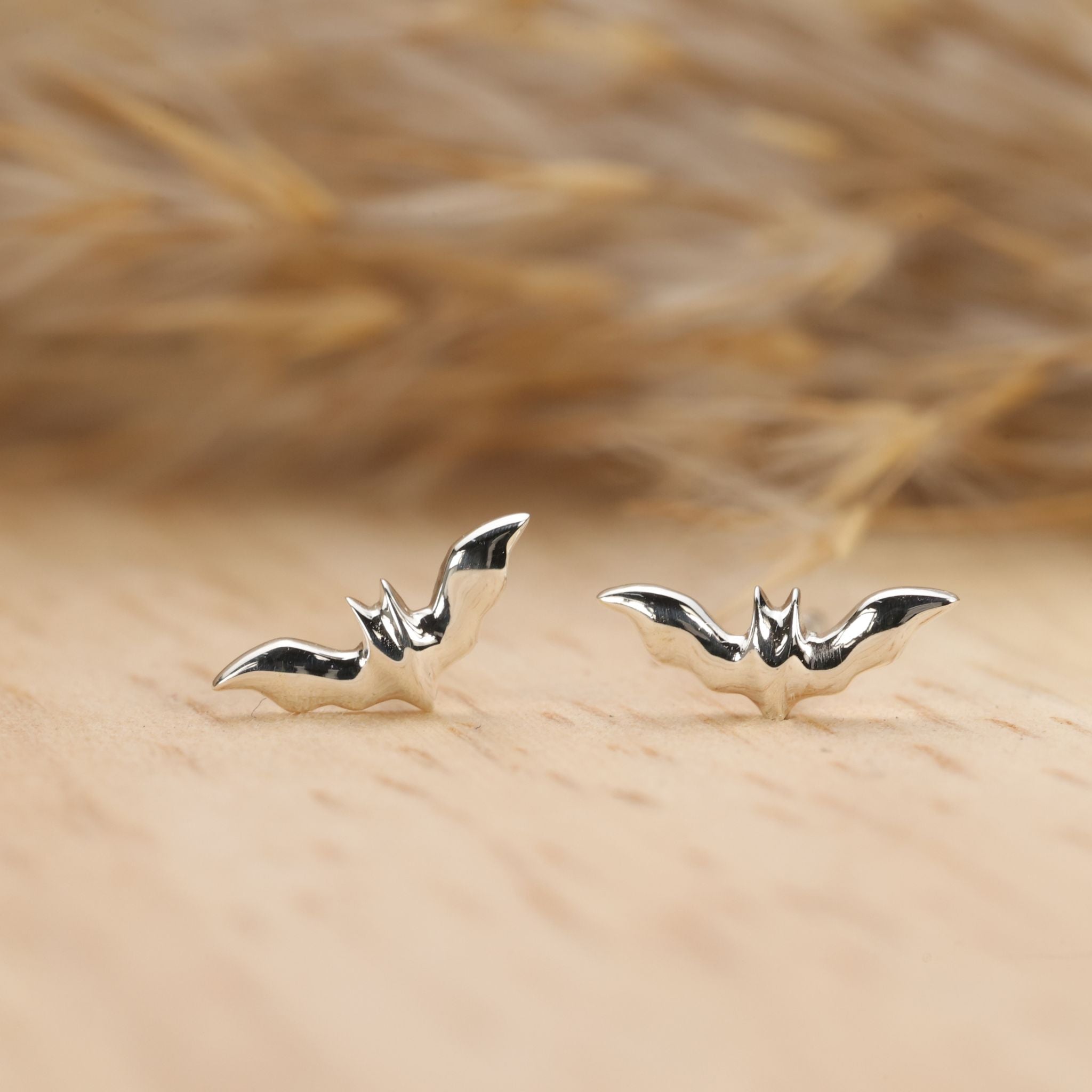 Silver Batman Studs