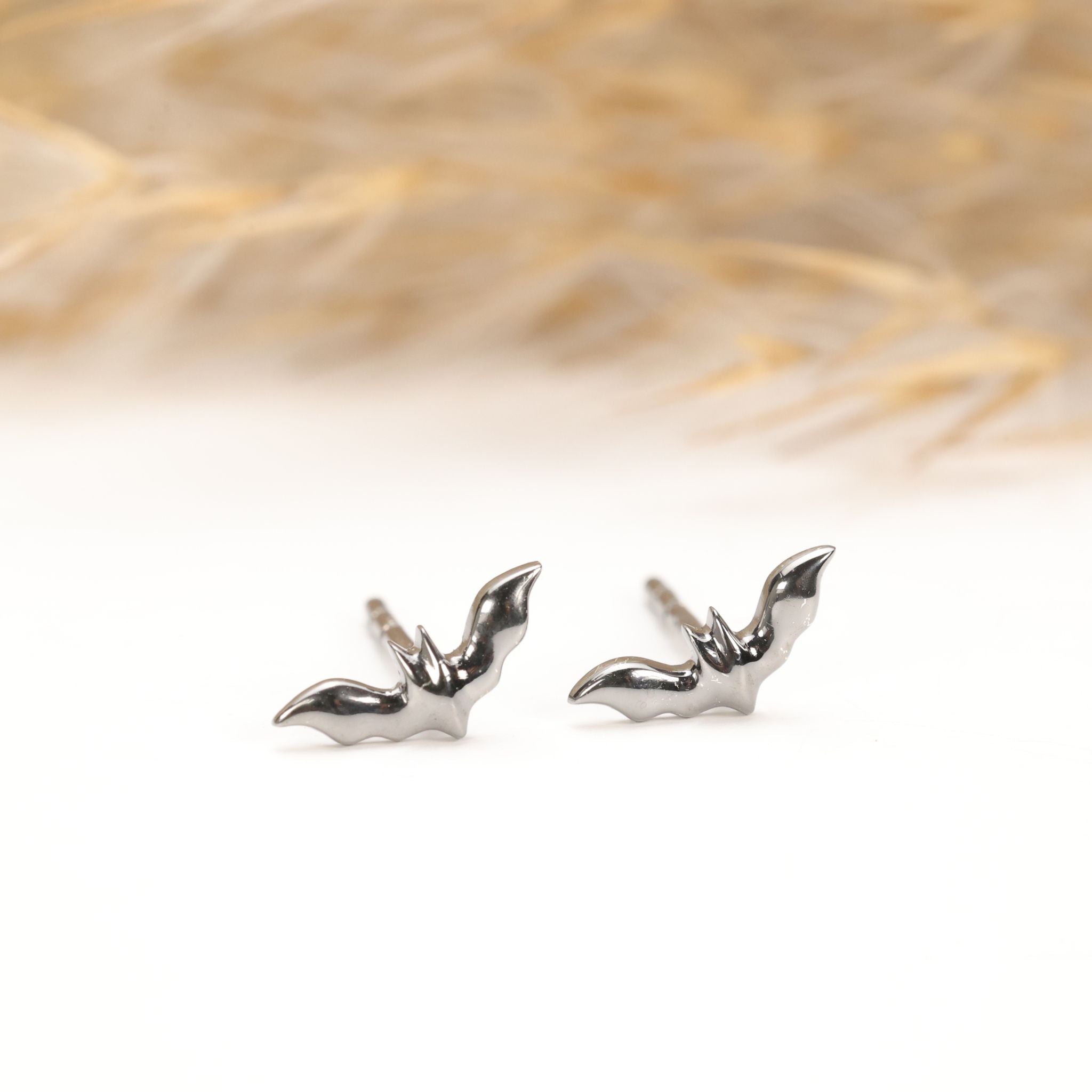 Silver Batman Studs