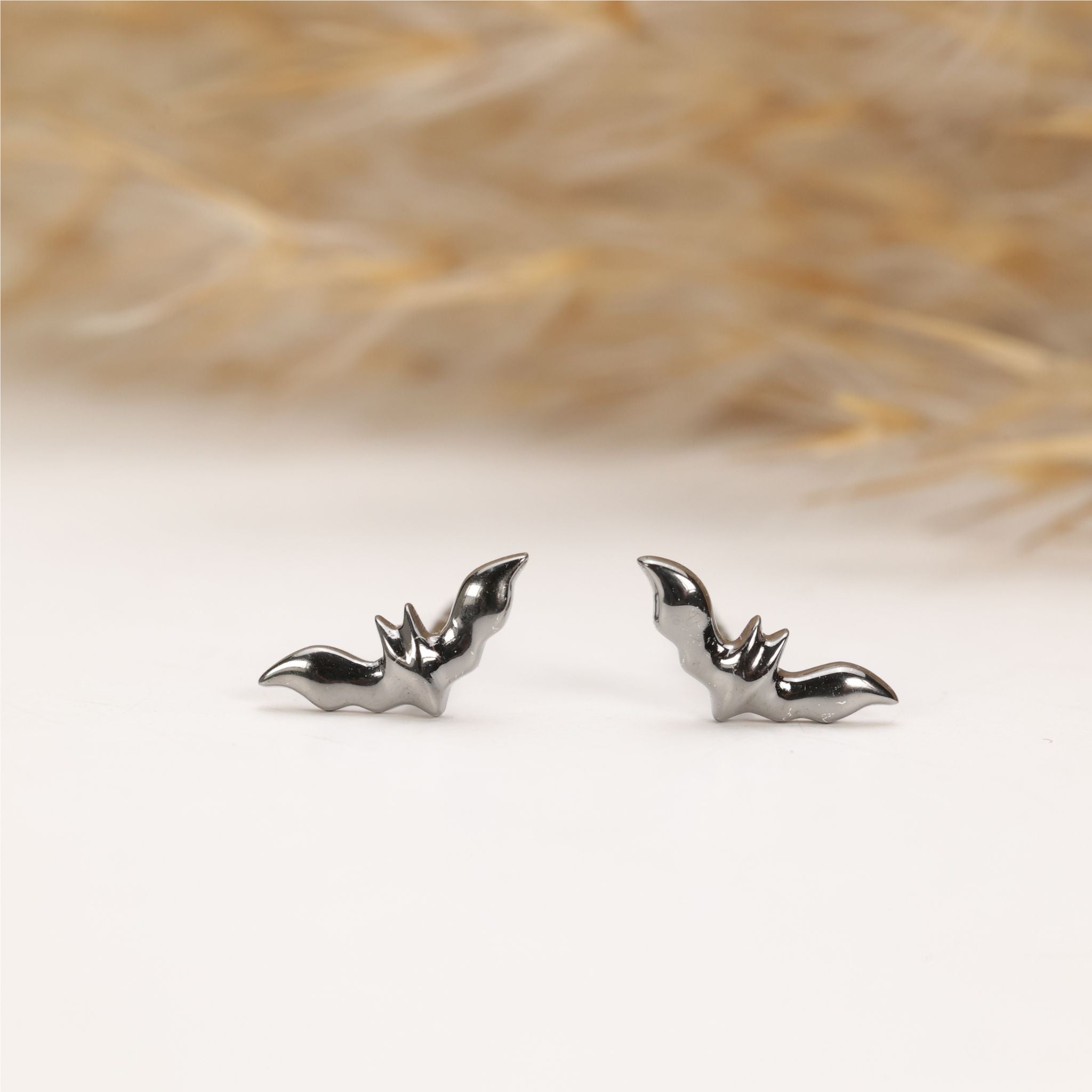 Silver Batman Studs