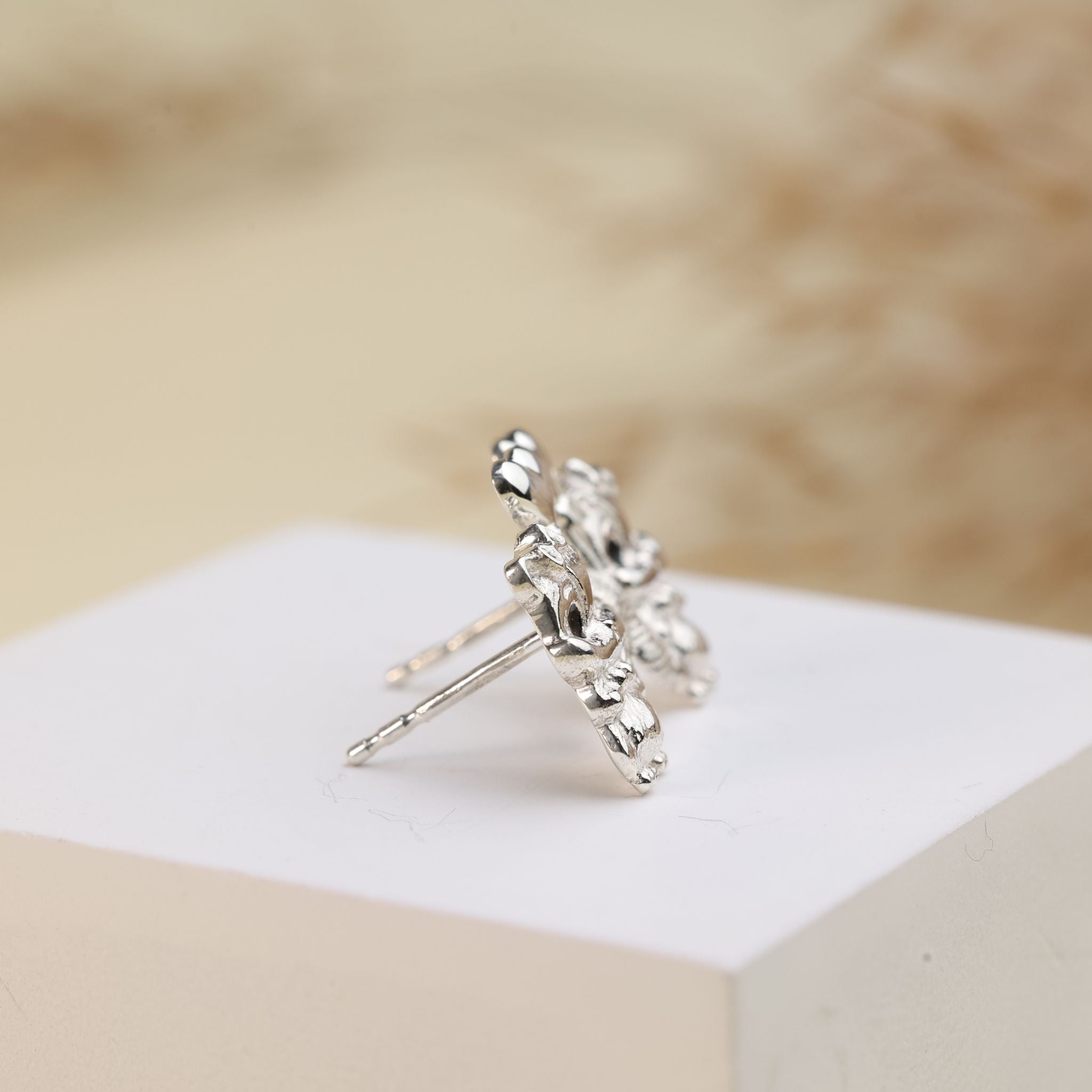 Squirrel Heart Studs