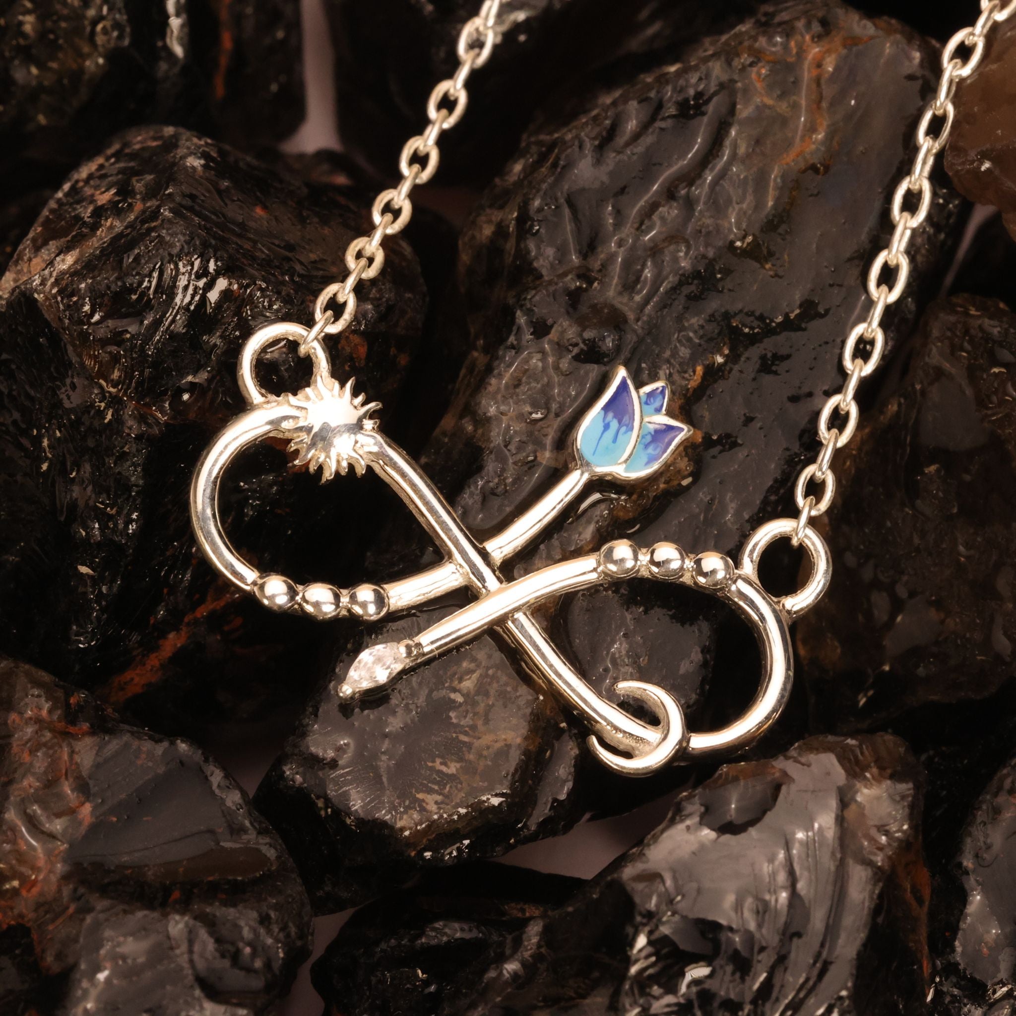Infinity Tulip Pendant