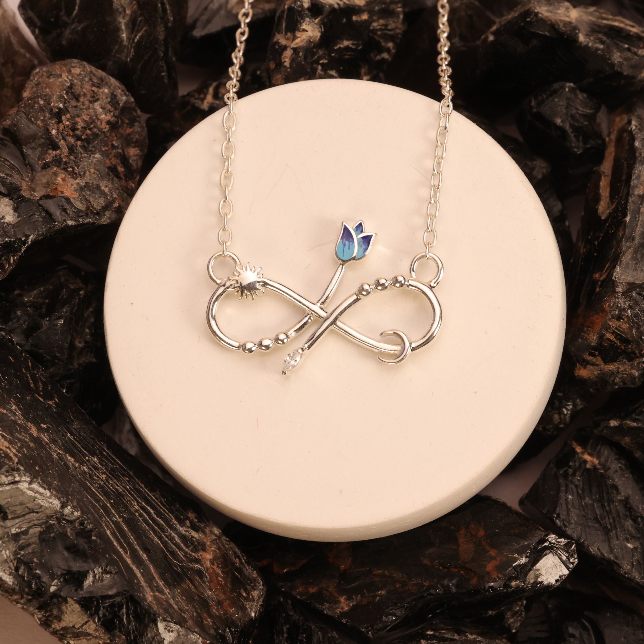 Infinity Tulip Pendant