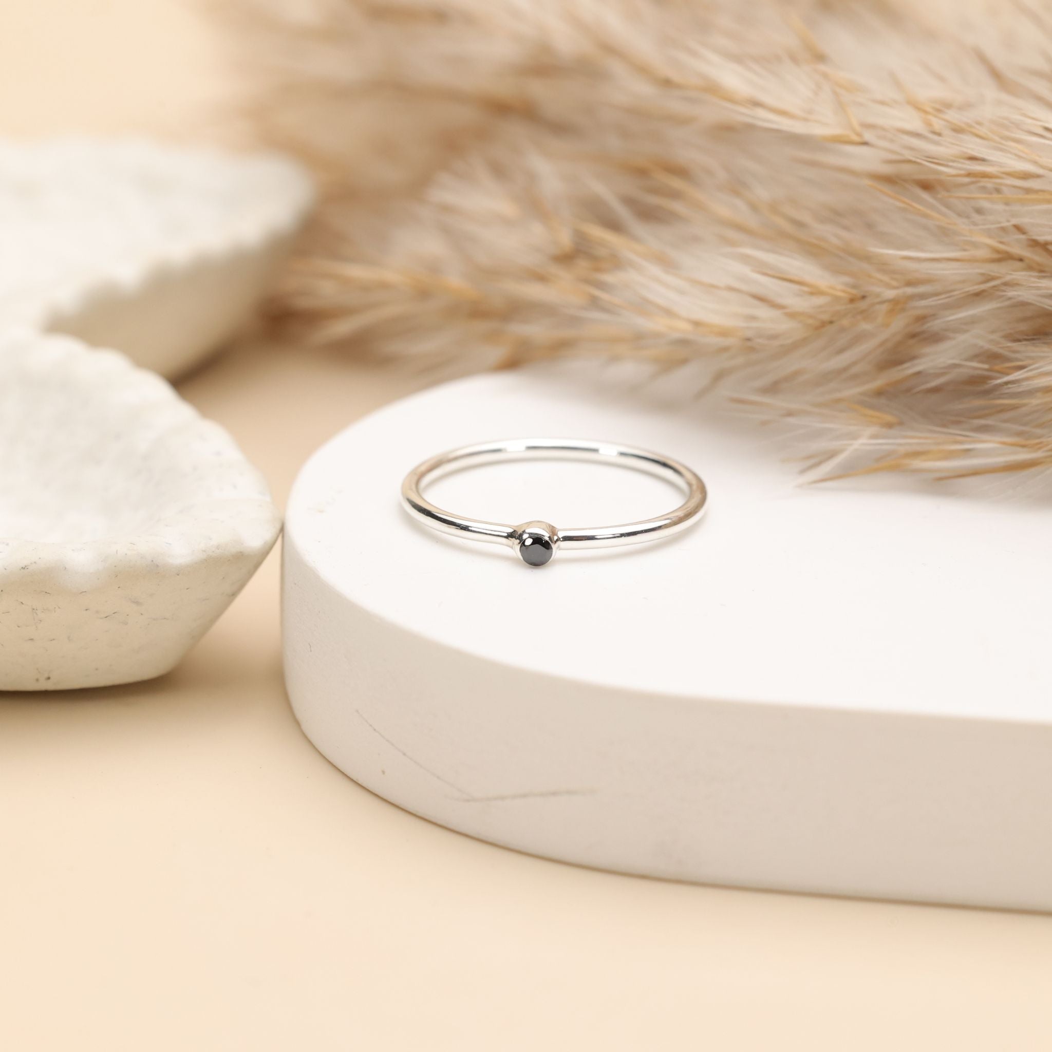 Minimalist Birthstone Ring