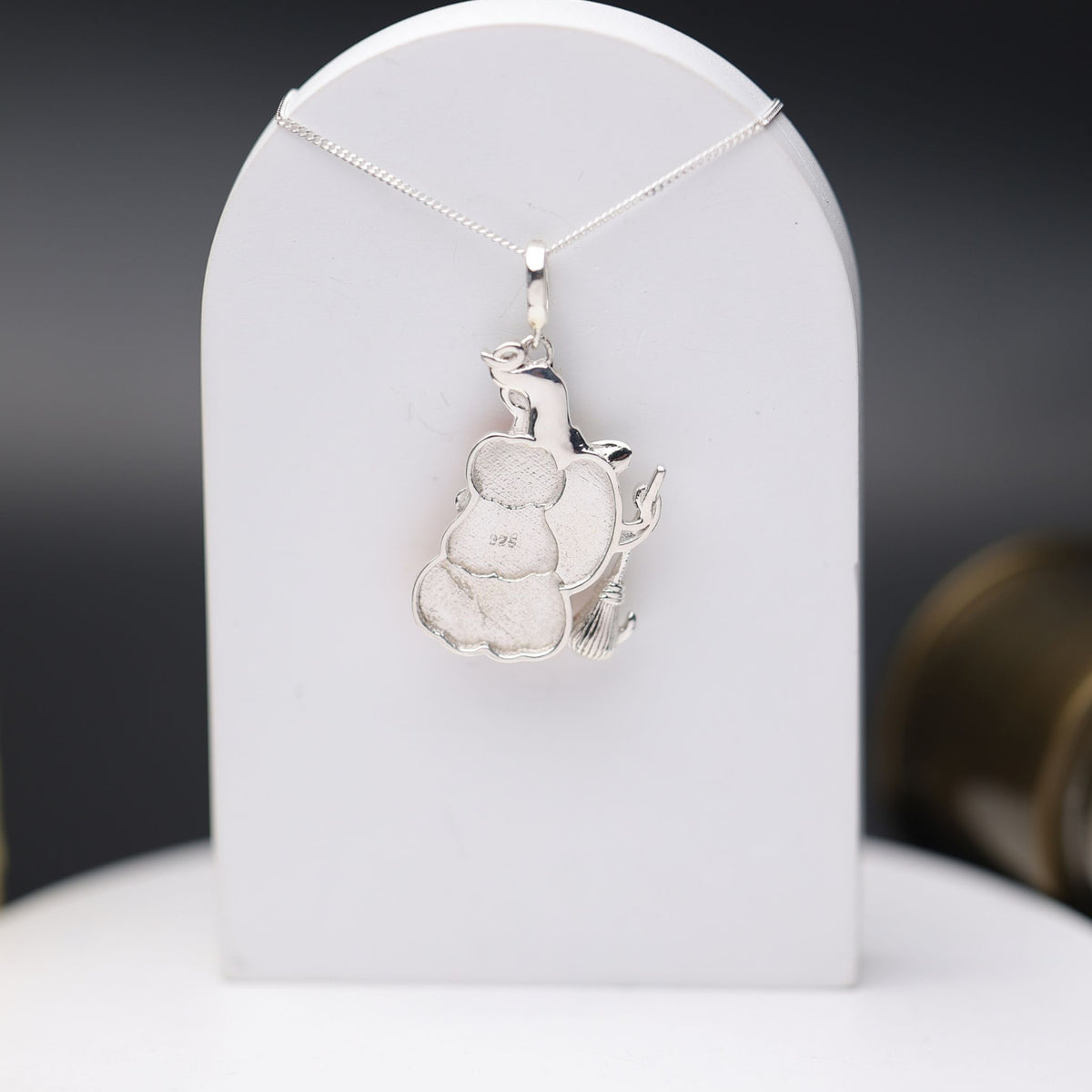 Halloween Pumpkin Ghost Pendant