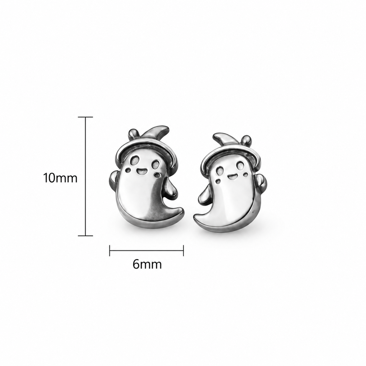 Tiny Ghost Studs